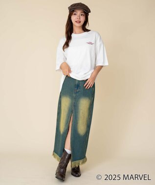 WEGO 【ユニセックス着用ITEM/SMLサイズ展開】MARVELグラフィックT（S） 柄1