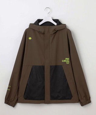 PW CIRCULUS 【撥水加工/軽量/ストレッチ】【MEN】メッシュコンビブルゾン カーキ系