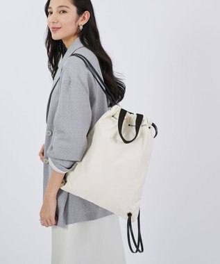 LeSportsac TH CITY KNAPSACK/アップタウンサンドバー/ブラック