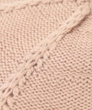 組曲 KIDS 【Fサイズ】ニットリボンベレー ミルクティー系