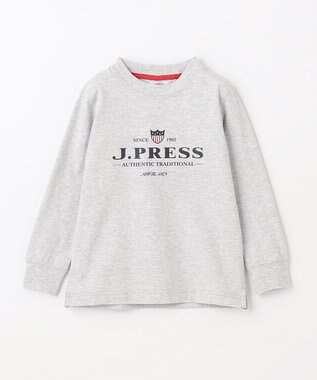 J.PRESS KIDS 【110-130cm】USAハウスロゴ ロングTシャツ グレー系