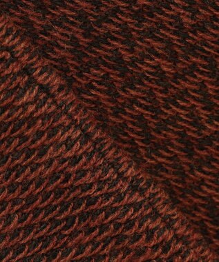 JOSEPH ABBOUD 【驚きの軽量ウール】KARLKARL ヘリンボーン柄 ニットジャケット オレンジ系