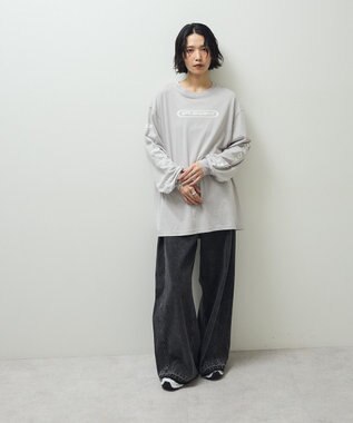 Green Parks ・ＳＵＧＡＲ　ＳＰＯＯＮ　スポーツロゴｐｔロンＴＥＥ Light Gray