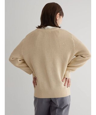 AMERICAN HOLIC エコカルットクルーネックカーディガン Ivory