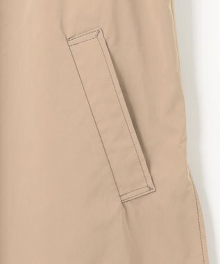 J.PRESS LADIES 【洗える・撥水】Reポリアーティローザ ダブル トレンチコート ブラウン系