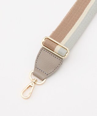 russet アレンジショルダーベルト【アイビーテープ】(CE-1146) Gray/Beige