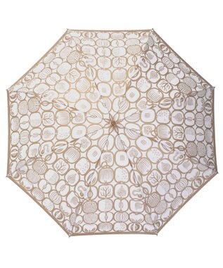 槇田商店 Stig Lindberg FRUKTLADA ゴールド 折りたたみ傘 ゴールド