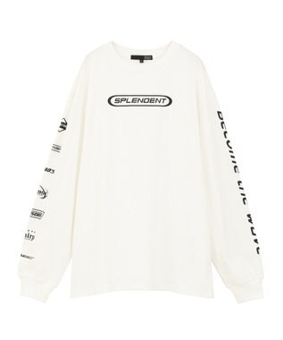 Green Parks ・ＳＵＧＡＲ　ＳＰＯＯＮ　スポーツロゴｐｔロンＴＥＥ Off White