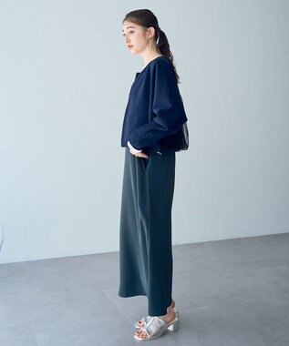 YECCA VECCA 【2点SET】ブルゾンセットキャミワンピース Navy