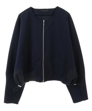 YECCA VECCA 【2点SET】ブルゾンセットキャミワンピース Navy
