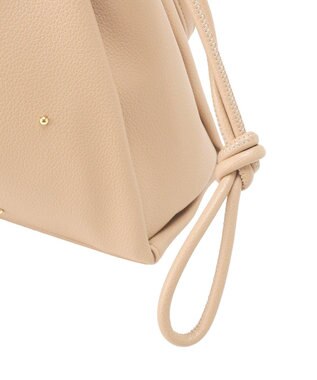Green Parks ２ｗａｙドロストスタッズショルダーバッグ Beige