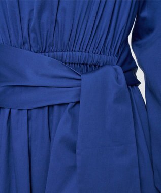 JOSEPH コットンサティーン　ドレス Cobalt