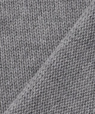 BEIGE， 【洗える】CHESTER / フェイクファーVネックカーディガン Md.Gray