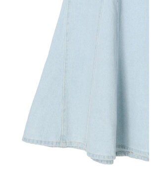 earth music&ecology デニムマーメイドスカート Sax