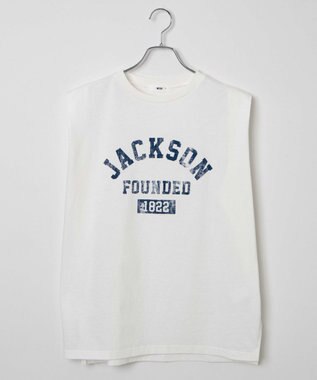 WEGO タックノースリーブT ホワイト