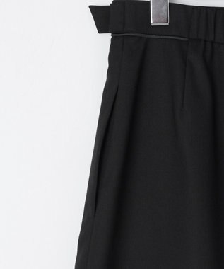 J.PRESS LADIES L 【洗える】CARREMAN 2WAY Aライン スカート ブラック系