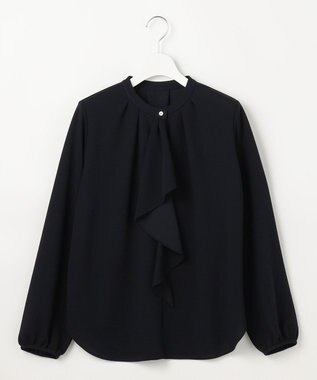 自由区 L アムンゼンジャージー トップス ネイビー