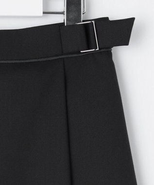 J.PRESS LADIES L 【洗える】CARREMAN 2WAY Aライン スカート ブラック系