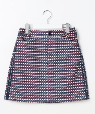 23区GOLF 【WOMEN】フラッグ総柄プリントストレッチスカート レッド系5