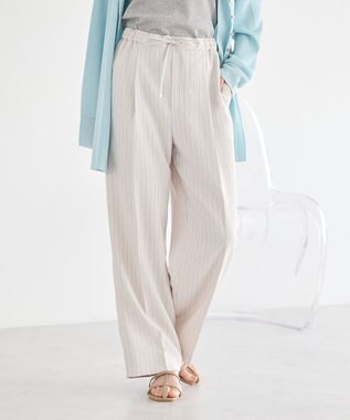 earth music&ecology 【セットアップ対応】リネンライクリラックスパンツ