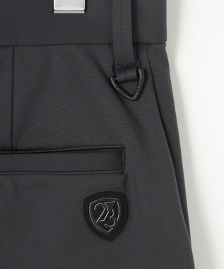 23区GOLF 【MEN】ハイゲージスムースパンツ ストレッチ グレー系