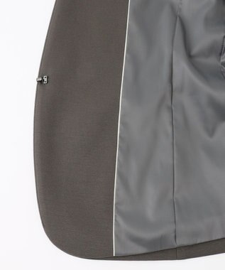 自由区 【XSサイズ～/洗える】WASHABLEPONTE  ボレロジャケット カーキ系