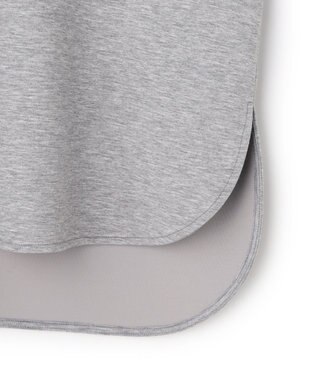 UNFILO BEAUTY FORM JERSEY 刺繍ロゴ プルオーバー TOPグレー