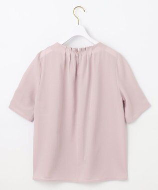 ANY SIS 【美人百花6月号掲載】シアーストライプ ブラウス ピンク