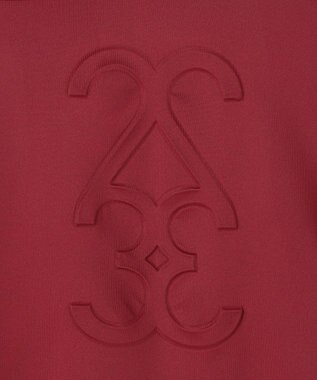 23区GOLF 【WOMEN】ライトダンボールストレッチモックネック レッド系