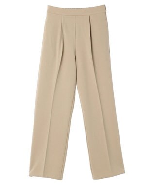 Green Parks ・Ｐｅｔｉｔ　Ｆｌｅｕｒ　タックテーパードパンツ Gray Beige