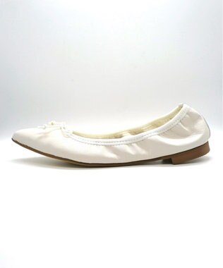 nouvelleRobe Oū 新色追加【本革・高反発】Pointed ポインテッドトゥ バレエシューズ ホワイト