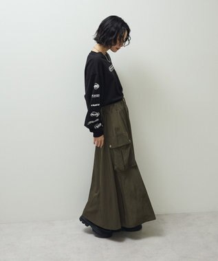 Green Parks ・ＳＵＧＡＲ　ＳＰＯＯＮ　スポーツロゴｐｔロンＴＥＥ Black