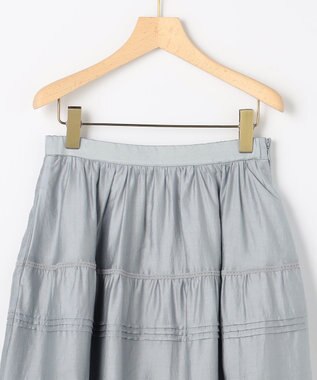 組曲 L 【先行予約】クラウドローン スカート ブルーグレー系