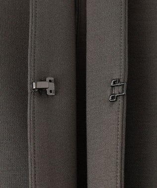 自由区 【XSサイズ～/洗える】WASHABLEPONTE  ボレロジャケット カーキ系