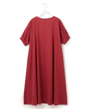 J.PRESS YORK STREET 【WOMEN】ドルマンワンピース レッド系