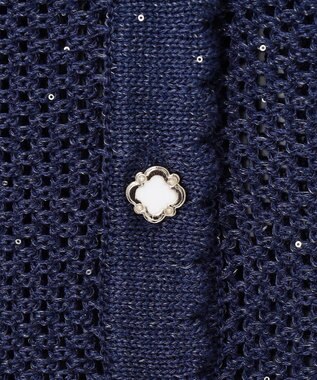 TOCCA SUMMER STARS CARDIGAN カーディガン ネイビー系