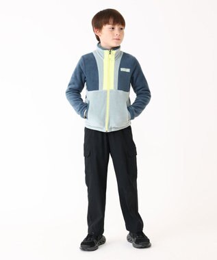 Columbia Columbia/ 【KIDS】バックボールIIフルジップフリース /コロンビア Everblue、 Crushed Blue、 Neon Light