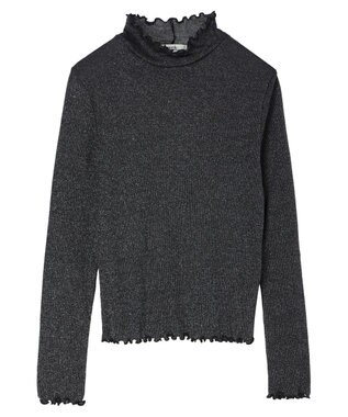 earth music&ecology ラメハイネックプルオーバー