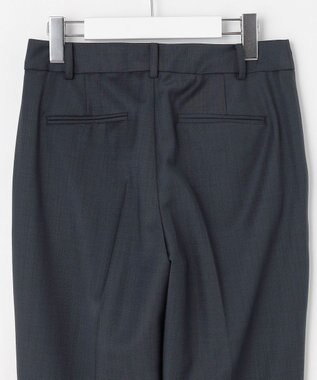 J.PRESS LADIES 【セットアップ対応】BAHARIYE テーパード パンツ ネイビーピンヘッド系