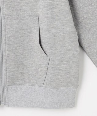 J.PRESS KIDS 【140-170cm】ダンボールニット ロゴ パーカー トップグレー