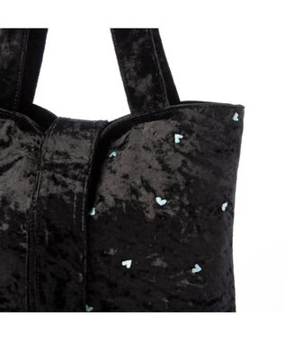 UNBILLION カカトゥ kakatoo / ハートエンブロイダリートート ブラック