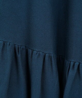 AMERICAN HOLIC ティアードギャザーニットプルオーバー Blue Green