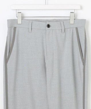 23区GOLF 【MEN】【ストレッチ】サイドライン入りストレートパンツ ライトグレー系