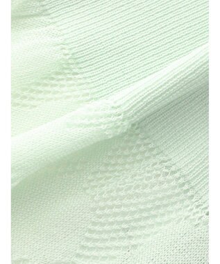 earth music&ecology 花柄シアーカーディガン Mint