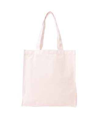 Maison de FLEUR リボンブランドロゴ刺繍スクエアトートバッグ Pink