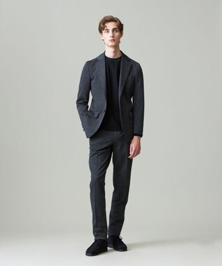 J.PRESS MEN 【セットアップ対応】マナードライトジャージー スラックス グレー系8