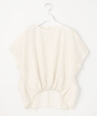 23区 【SLOW/一部店舗限定】ナチュラルピケワッシャー ブラウス アイボリー系