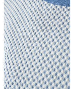 earth music&ecology ギンガムパフＴＥＥ Mint