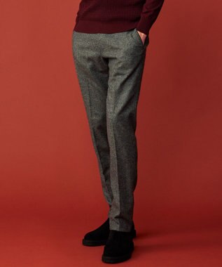 JOSEPH ABBOUD 【ストレッチ/JAPANファブリック】カシミヤブレンドリサイクルウール パンツ