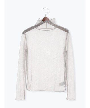 Te chichi ラメプリーツシアータートルインナー シルバー